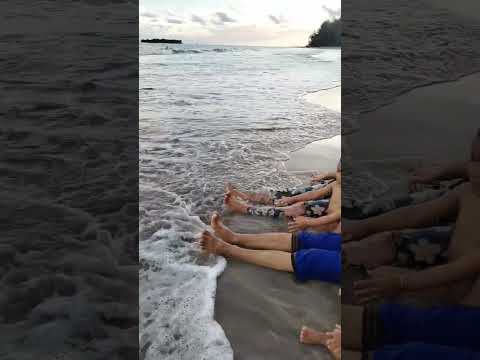 Kakak Zakia sama Adek Zifran lgi main pantai,#viral #viralvideo #prank #prank #vidio #nangis