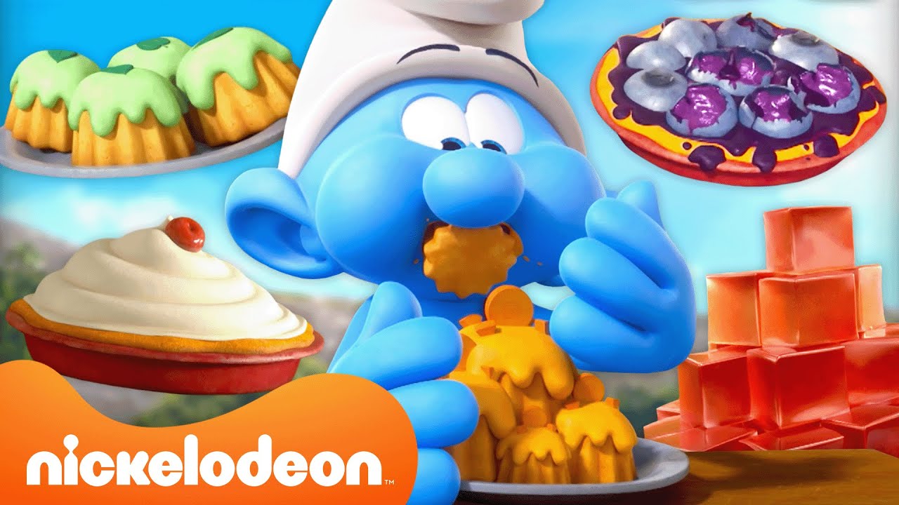 Os Smurfs | Maratona de Comidas 🍽️ | 30 Minutos de Diversão