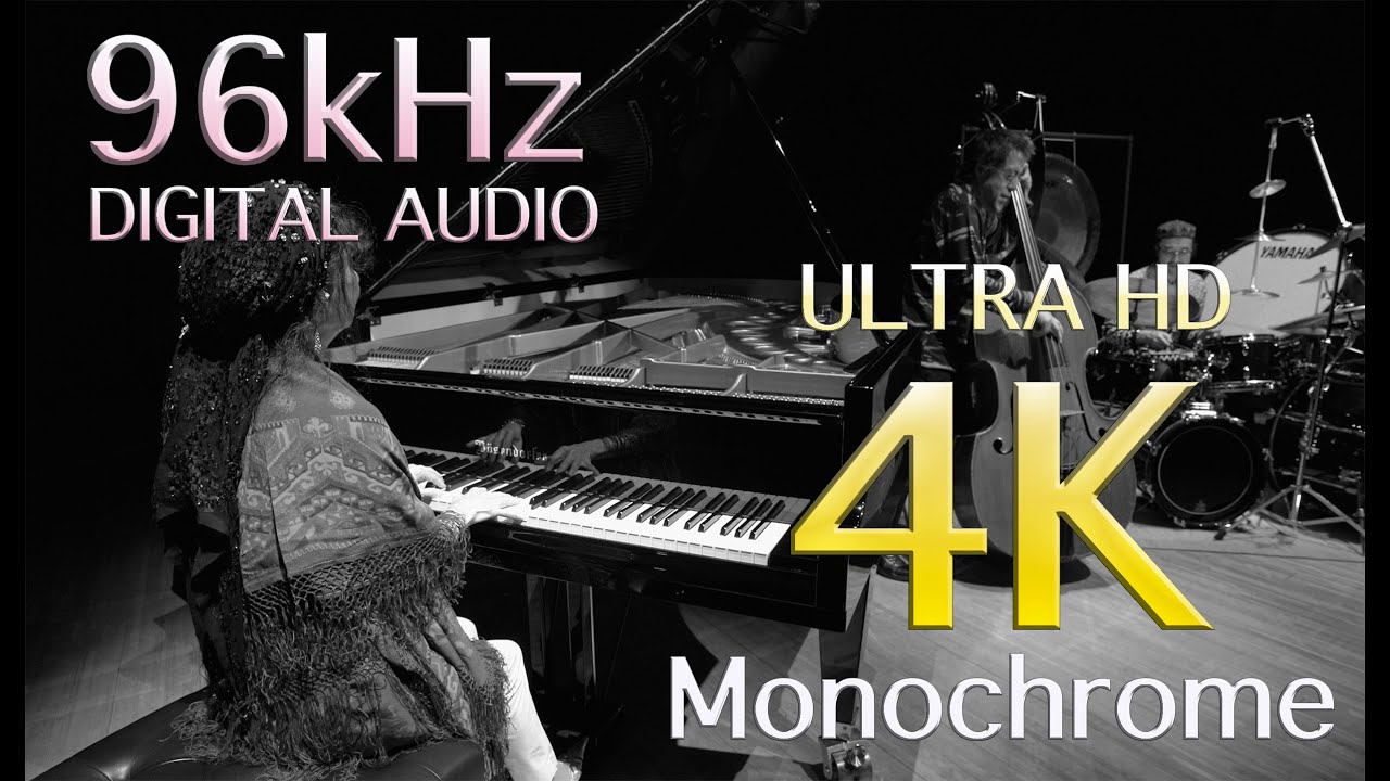 Mayo Nakano Piano Trio "Scabious" Monochrome 4K UHD Video / 96kHz Audio