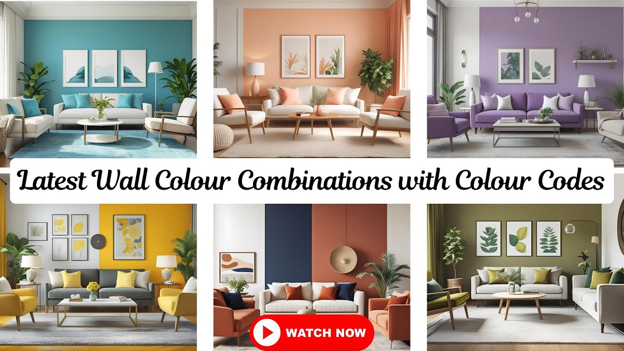 Latest Living Room Colour Combos | Asian Paints 🎨