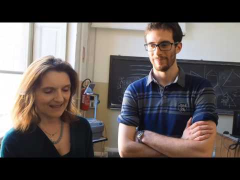 Maria Teresa Giraudo e Matteo Sacchet - Un giorno al Dipartimento di Matematica