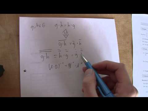 Mathematik - Klausur (für Informatiker) - Aufgabe 3