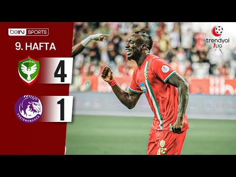 Amed Sportif Faaliyetler (4-1) Keçiörengücü | 9. Hafta Maç ÖZETİ | Trendyol 1. Lig - 2025/26