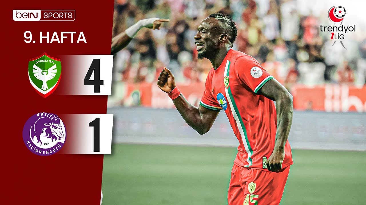 Amed Sportif Faaliyetler vs Keçiörengücü: 9. Hafta Maç Özeti ⚽