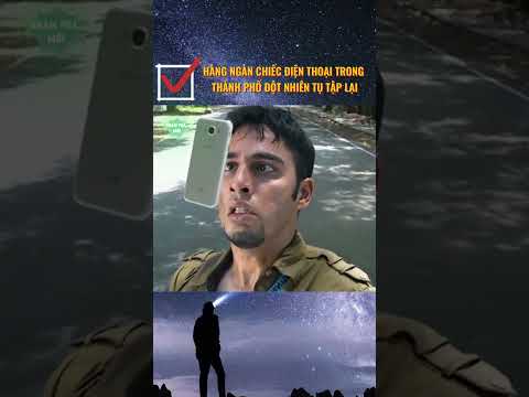 Hàng ngàn chiếc điện thoại trong thành phố đột nhiên tụ tập lại