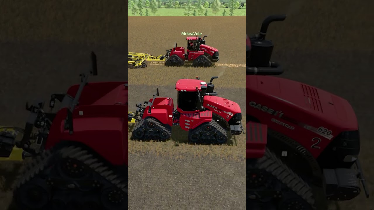 Farming Simulator 2022: 2x Case IH Quadtrac 620 🚜