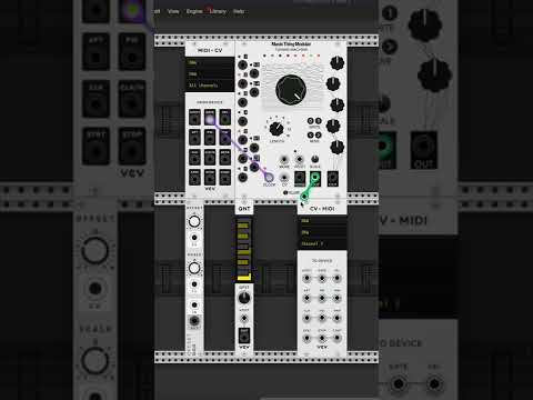 Using The Turing Machine VCV Rack 2 As A MIDI Sequencer