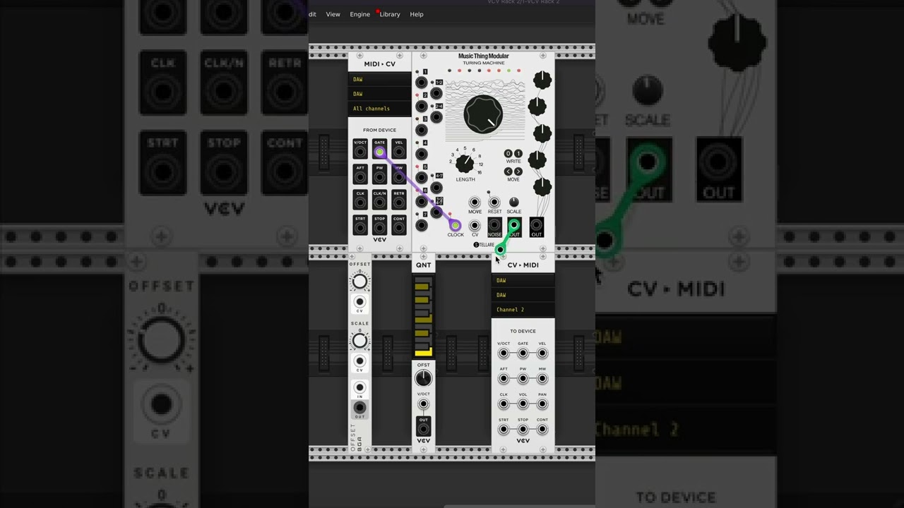 Create Unique MIDI Sequences with Turing Machine on VCV Rack 2 🎶