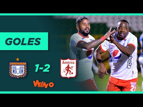 Boyacá Chicó vs. América (1-2) |  Liga BetPlay Dimayor 2021-1 | Fecha 6