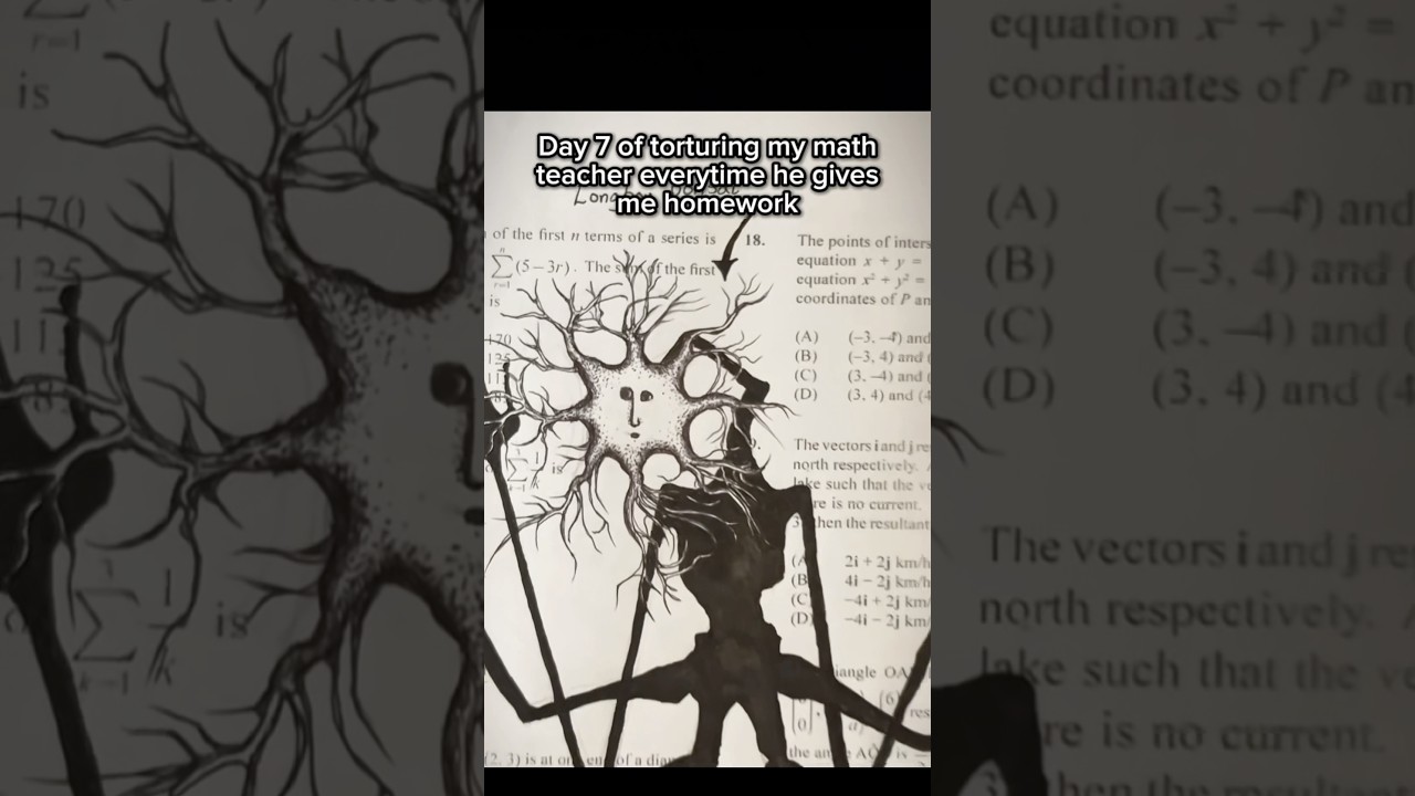 day 7 Day 7 of Pranking My Math Teacher with Homework ๐