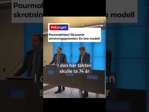 Minimal effekt av regeringens skrotningspremie #svpol #sweden #centerpartiet #liberalerna #politics