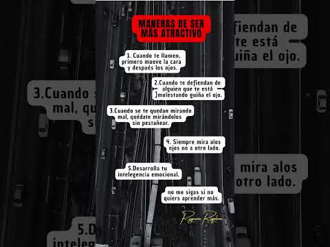CONSEJOS PARA SER MÁS ATRACTIVOS #tips #consejos #contenido #datos #psicologia #saludmental