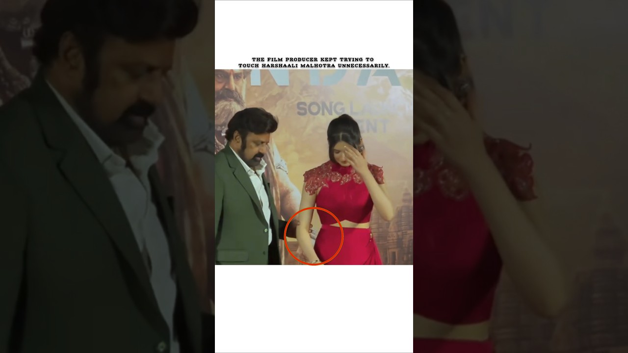 Harshaali Malhotra Faces Unwanted Touches Again