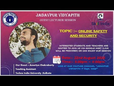 Online Lecture on Asymmetric Key Cryptography | Caesar Cipher | Online Safety and Security