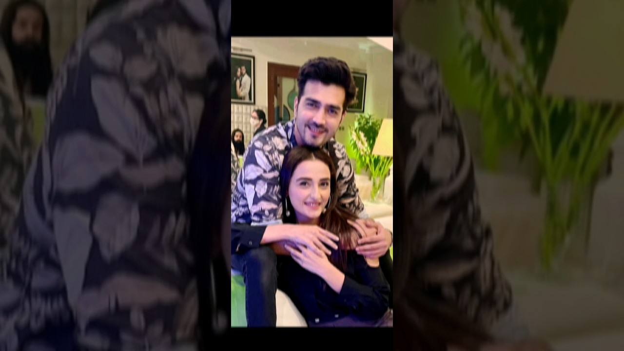 Pakistani Actress Momal Sheikh Shares Heartwarming Moment with Brother Shehzad Sheikh ❤️