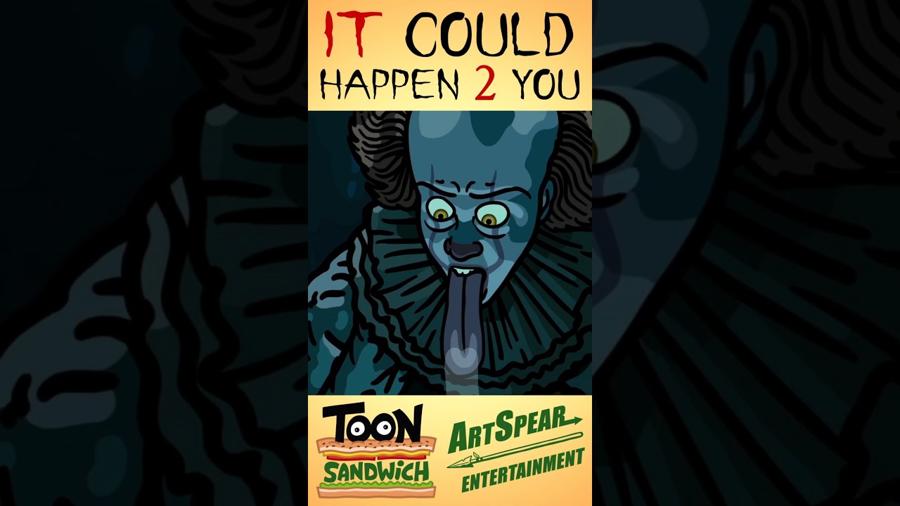 Halloween Fun with Pennywise! 🎃 | TOON SANDWICH #shorts #Halloween
