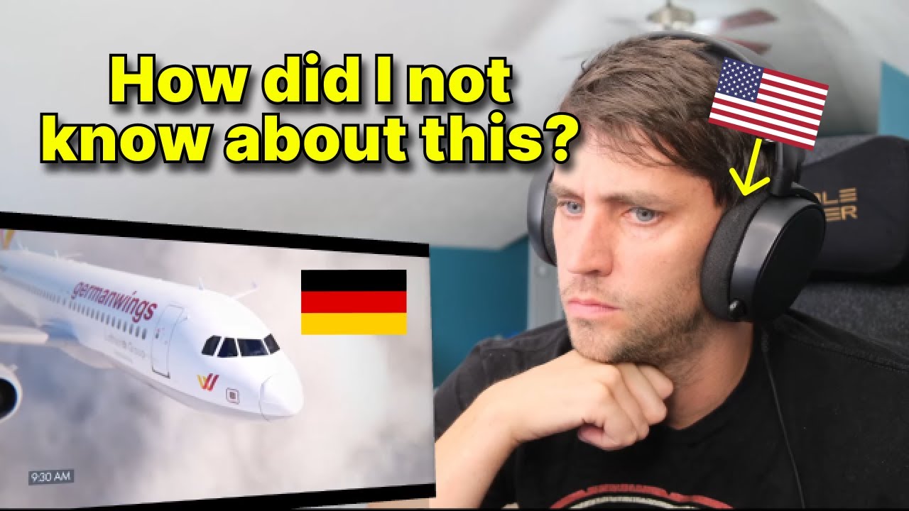 American Reacts to Germanwings Plane Hijacking ✈️
