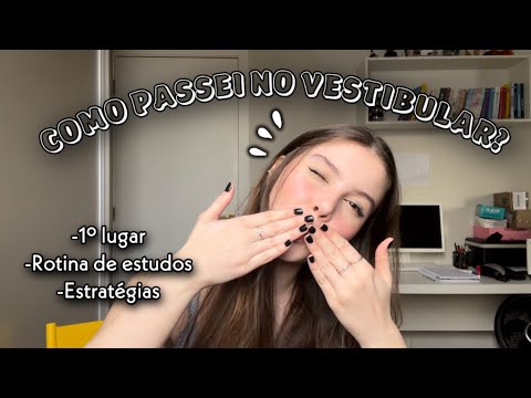 COMO PASSEI EM PSICOLOGIA NA UEL E 1º LUGAR UNICENTRO? ✨