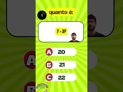 Perguntas e Respostas de Matemática 🧠 - Quiz de Matemática #6 ✅ #quiz #matemática #teste