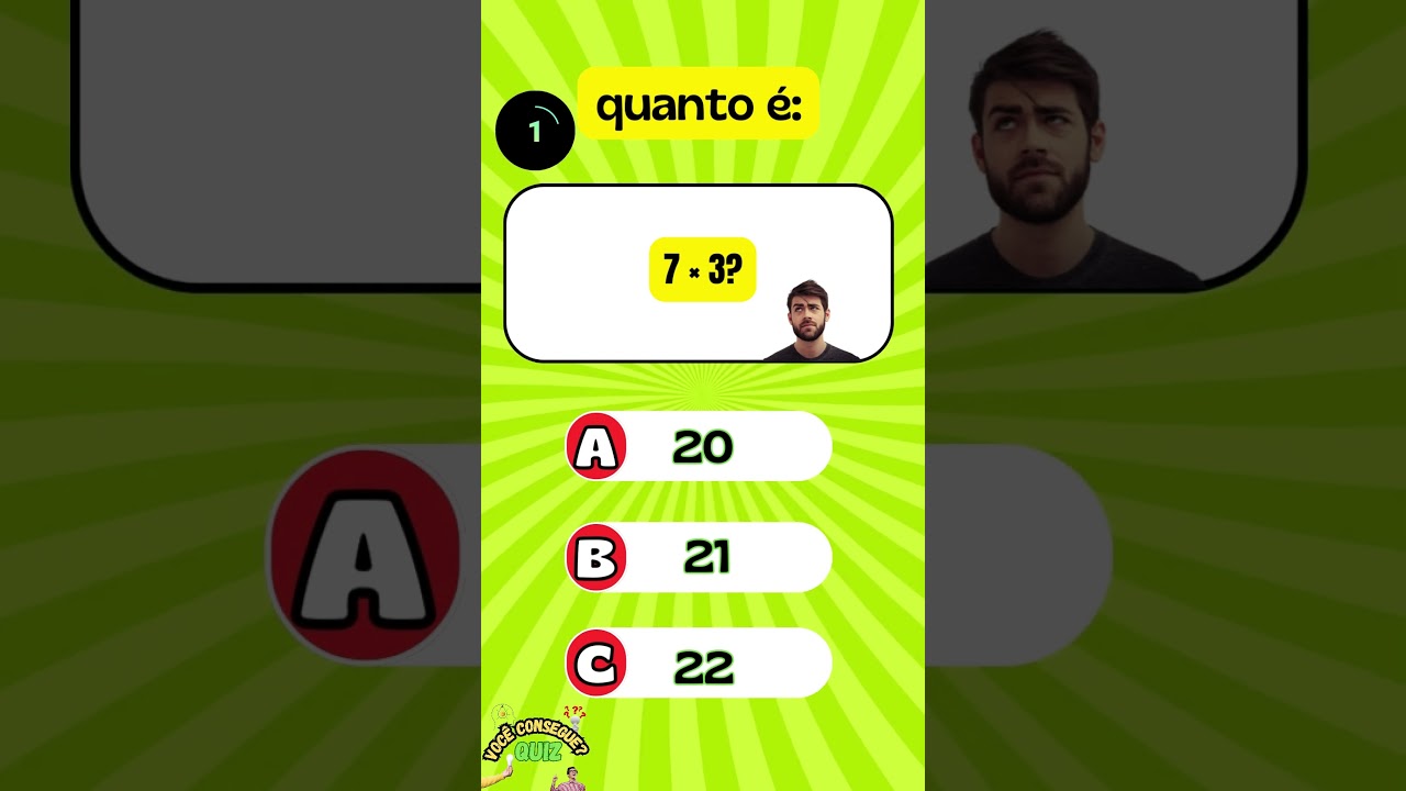 Desafie suas habilidades com o Quiz de Matemática 🧮 - Teste seus Conhecimentos!