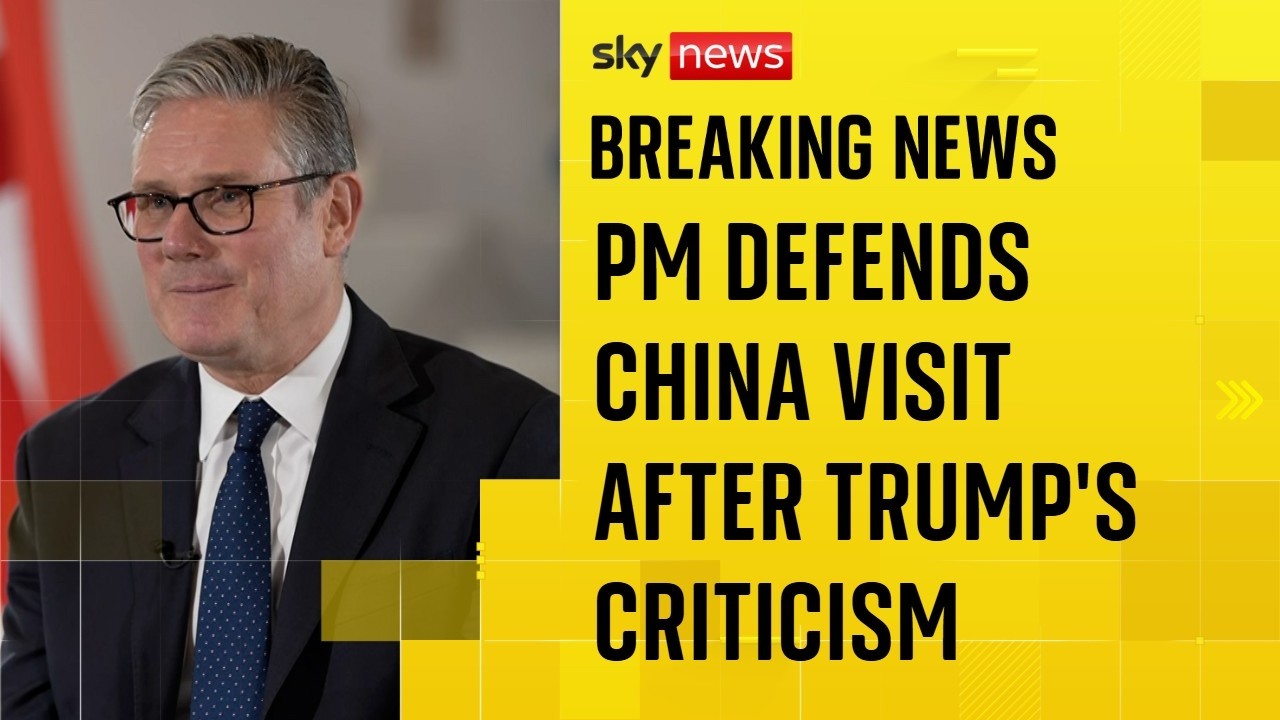 BREAKING: PM defends China visit after Trump warning in interview with Beth Rigby