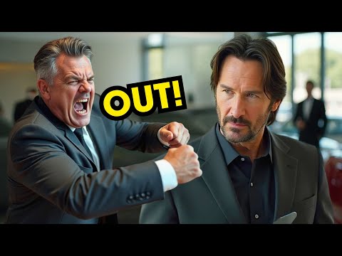 Keanu Reeves Kicked Out by Car Dealer: His Shocking Comeback!