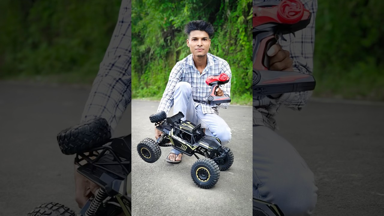 Epic Unboxing & Test of Huge Off-Road Rock Crawler 🚗 | BaharShort1 #shortsfeed