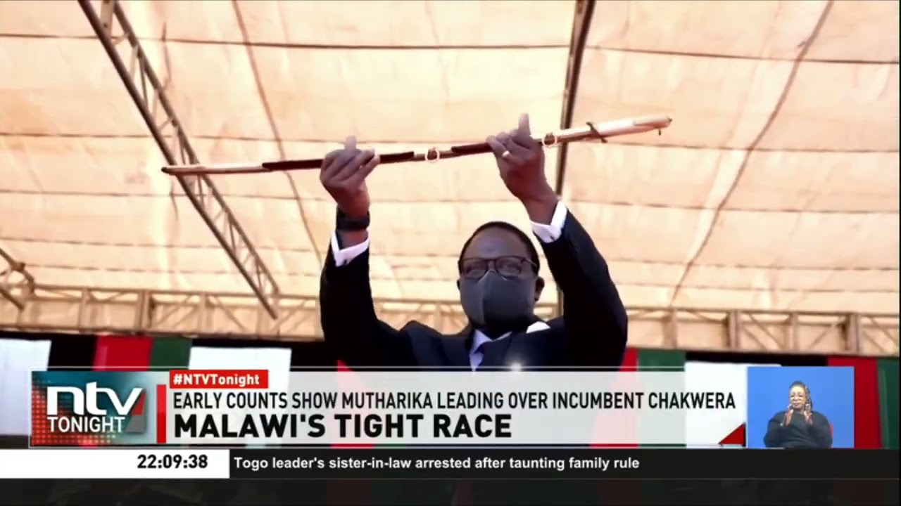 Malawi Election Update: Mutharika Leads Early Vote Count Over Incumbent Chakwera 🇲🇼
