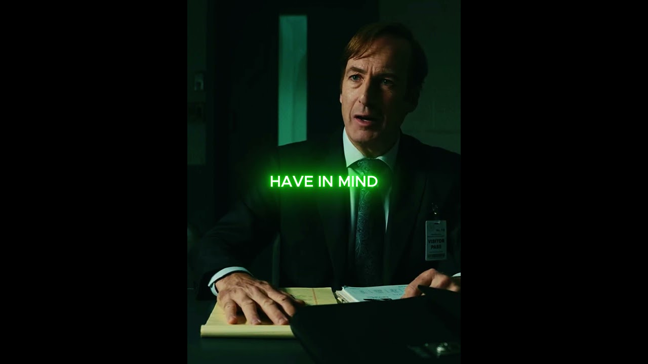 Jimmy to Saul Transformation 🔥