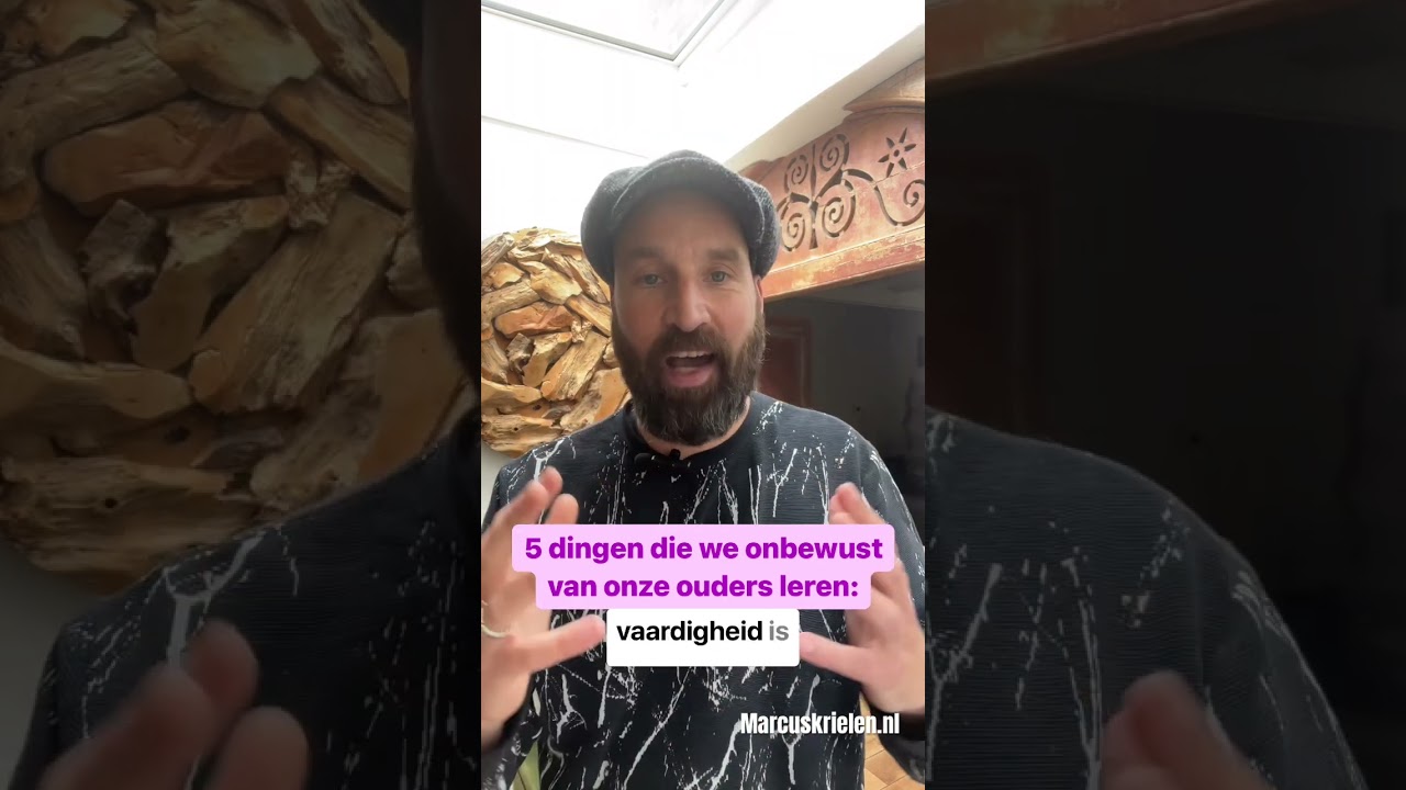 5 Onbewuste Lessen van Ouders 👪