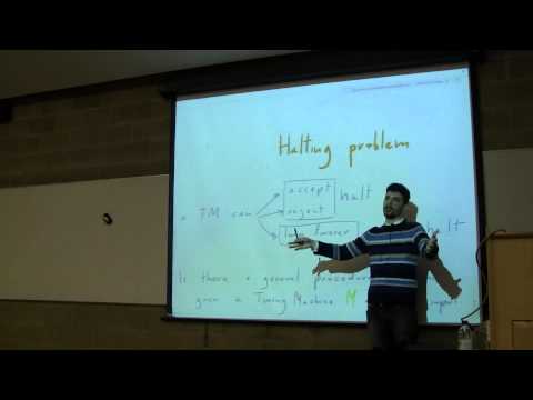 Universal Turing Machine, Paradoxes, Halting Problem