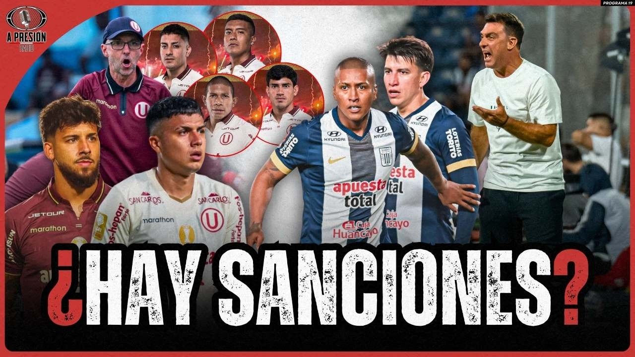 Cristal pide sanción para Rabanal, Concha y Fara ⚽