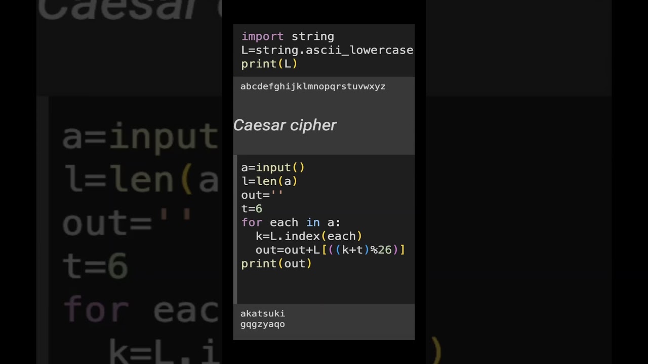 Learn How to Implement Caesar Cipher in Python 🐍