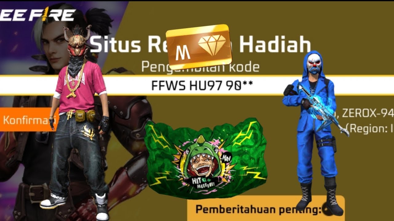 New Redeem Code for Indonesia-India Server ๐ฎ