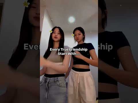 Every true friendship starts with… #dreamyaesthetic #friendship