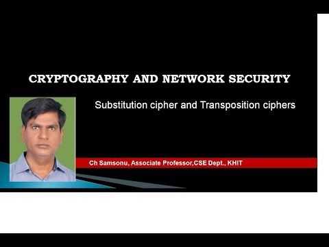 Substitution cipher and Transposition ciphers