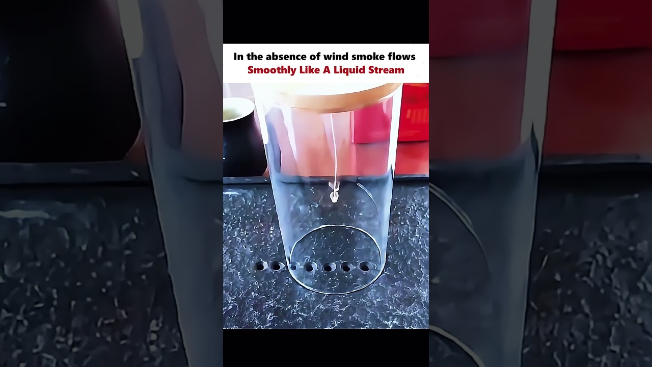 when Smoke Flows #physics #scienceexplained