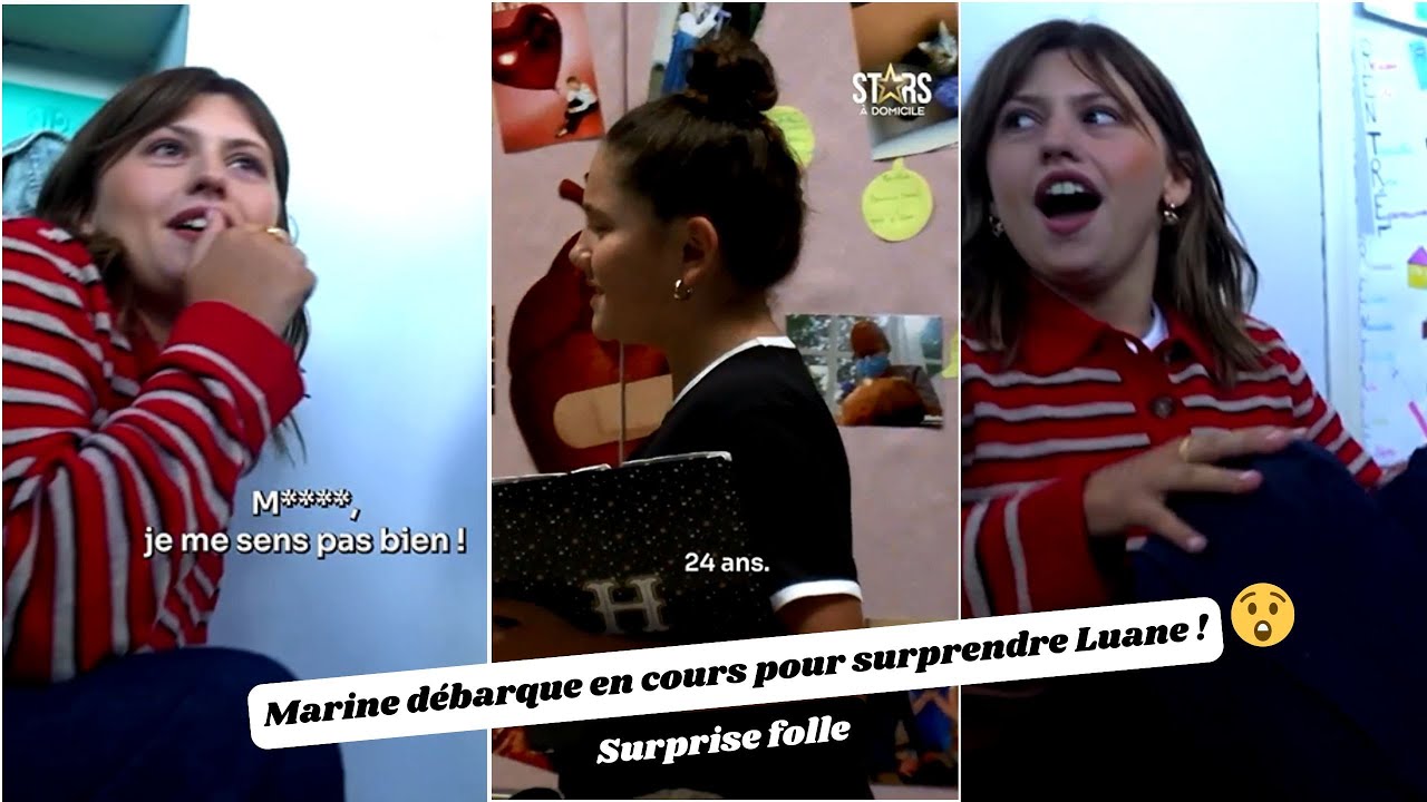 Stars à domicile : Marine surprend Luane en cours 🌟