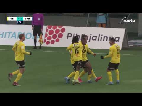 Ottelukooste: KuPS-FC Inter | Veikkausliiga | 2.4.2022