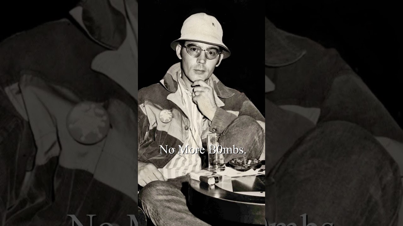 Hunter S. Thompson's Final Words 📝 (2005)