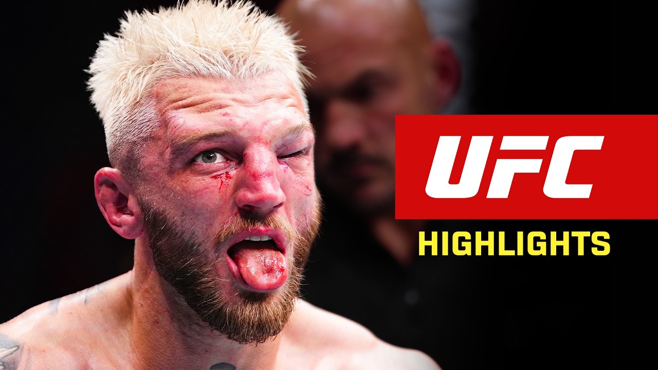 UFC Qatar: All 9 Epic Finishes 🔥