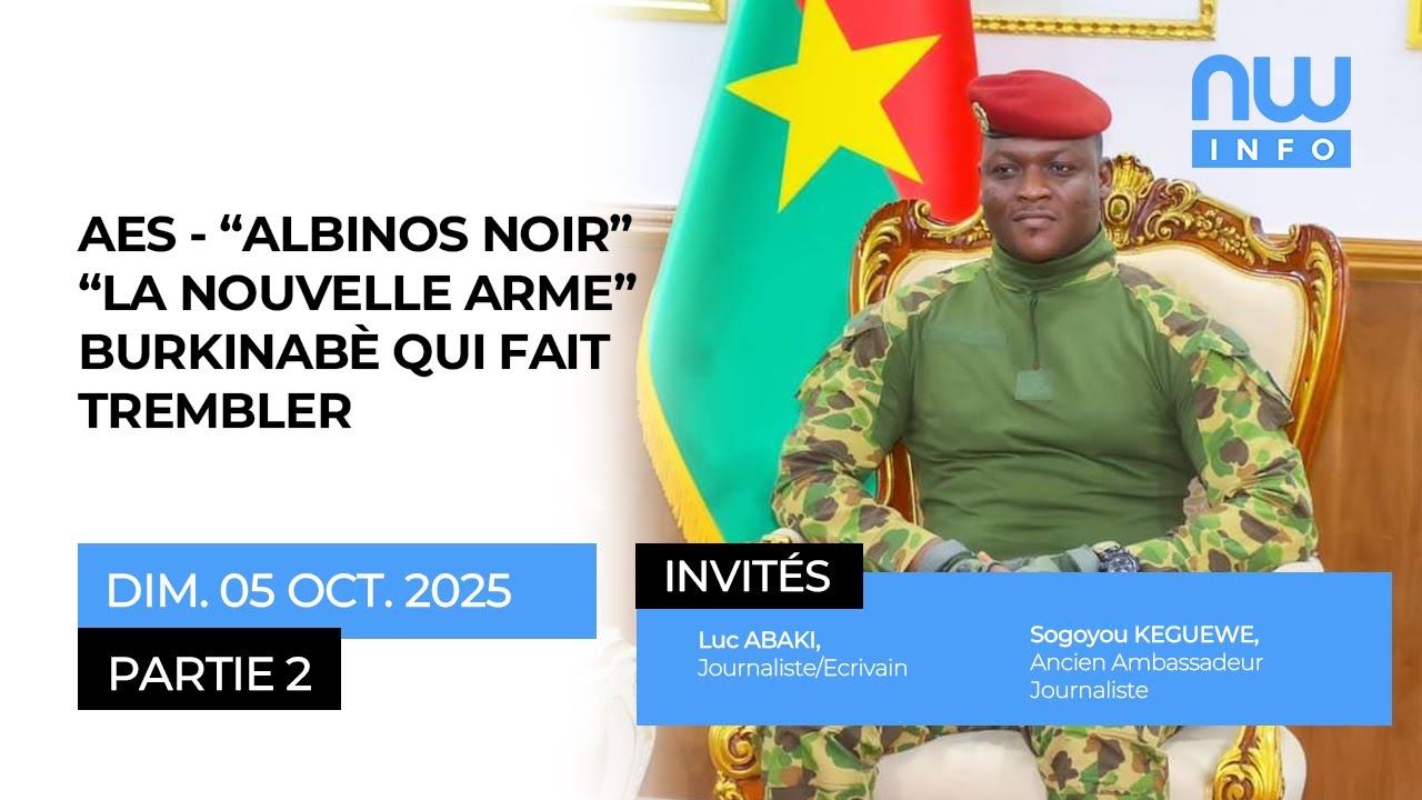 AES - 'ALBINOS NOIR': La Nouvelle Arme Burkinabè Qui Fait Trembler 💥 - Partie 2