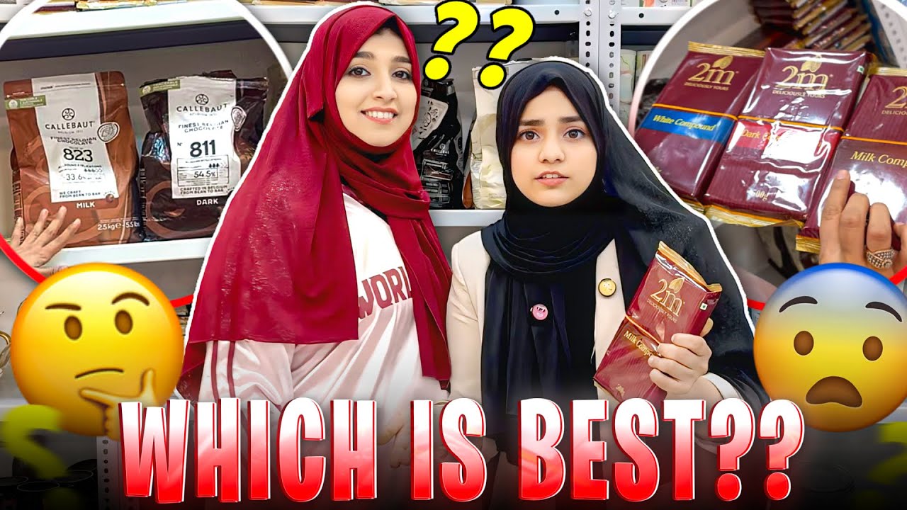 Pure Chocolate vs. Compound: Baking ke Liye Kaunsa Behtar Hai? 🍫