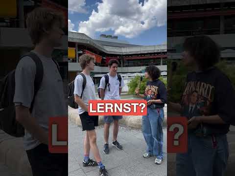Streetinterview in Heidelberg mit physik studierenden ⚛️