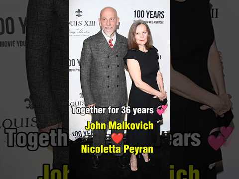 John Malkovich love story, ex-wife, Nicoletta Peyran and children đ #hollywood #johnmalkovich #love