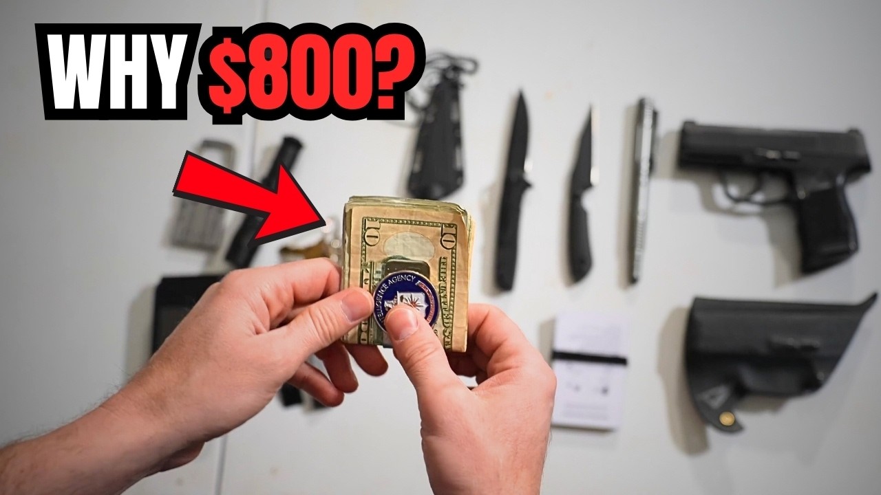 CIA Ex-Officer's Top EDC Gear for 2026 & $800 Cash 💼