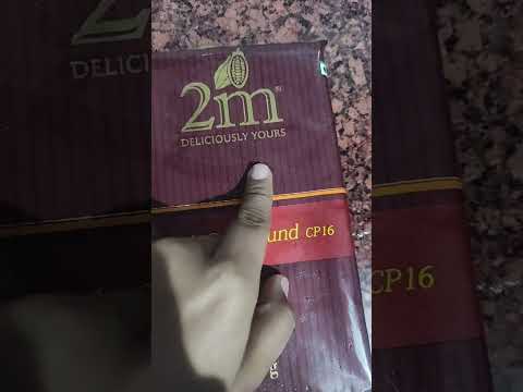 2m dark compound review #baking #darkchocolate