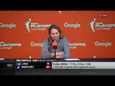 Cheryl Reeve calls for change in officiating after Game 3 ejection | SportsCenter