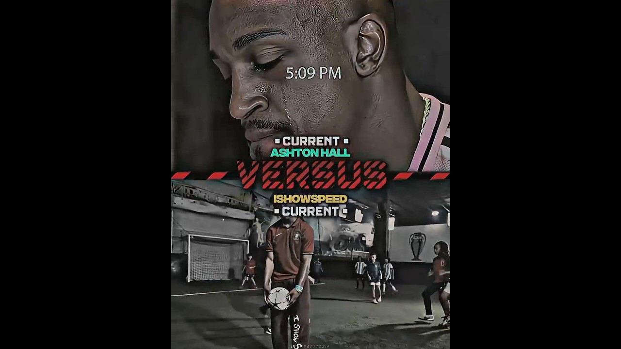 IShowSpeed vs Ashton Hall #shorts