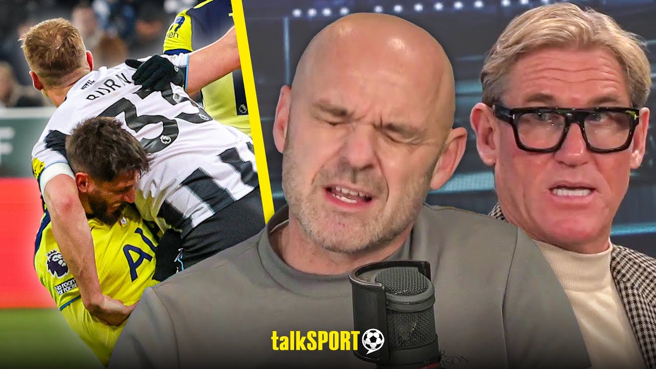 "IT IS BIZARRE!" Danny Murphy and Simon Jordan DEBATE Newcastle's CONTROVERSIAL Penalty vs Spurs!